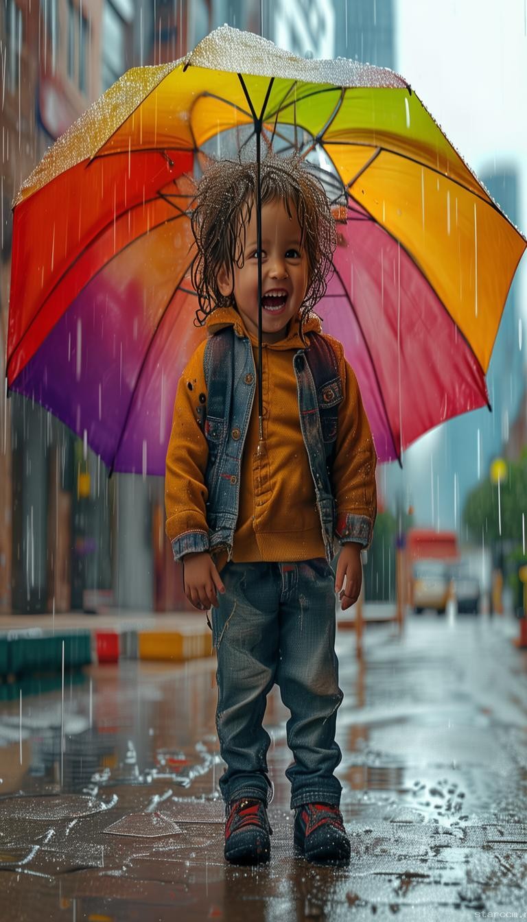 **孩子淋雨演出与老师打伞观看：真实性与合理性对比分析**